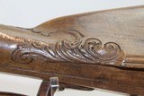 Carved 18th C GERMANIC Smoothbore FLINTLOCK Musket - 16 of 22