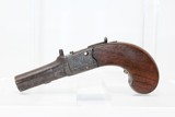 1800s ENGRAVED Antique FISHER of BRISTOL Pistol - 1 of 11
