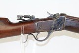 WINCHESTER Model 1885 Low Wall WINDER Musket-Rifle Scarce Example w/ US Ordnance Flaming Bomb Marks - 18 of 20
