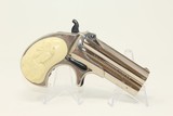 Scarce REMINGTON TYPE I Double Deringer Pistol - 2 of 14