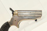Antique Christian SHARPS .22 RF “PEPPERBOX” Pistol - 12 of 12