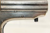 Antique Christian SHARPS .22 RF “PEPPERBOX” Pistol - 9 of 12