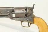 Antebellum IVORY COLT 1851 NAVY .36 Caliber Revolver - 3 of 17