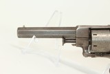 VERY SCARCE Allen & Wheelock SIDEHAMMER RevolverFIRST ISSUE 5-Panel Cylinder Scene & Walnut Grips! - 4 of 14