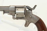VERY SCARCE Allen & Wheelock SIDEHAMMER RevolverFIRST ISSUE 5-Panel Cylinder Scene & Walnut Grips! - 3 of 14