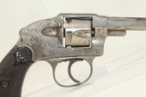 Antique HOPKINS & ALLEN Acme Hammerless Revolver Late 19th Century Conceal and Carry - 13 of 14