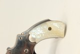 Nickel & Pearl SMITH & WESSON “Lemon Squeezer” Rev PEARL HANDLED Safety Hammerless Revolver - 2 of 17
