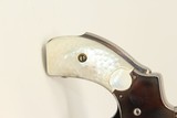 Nickel & Pearl SMITH & WESSON “Lemon Squeezer” Rev PEARL HANDLED Safety Hammerless Revolver - 15 of 17