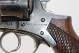 BRIT GOVT Marked WEBLEY RIC 83 Revolver .450 Revolver in a Short, Stout Package - 5 of 17