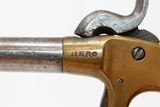 SCARCE Antique MANHATTAN “HERO” Deringer Pistol “Poor Man’s Deringer” Made Circa 1868 - 6 of 10