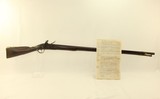 REVOLUTIONARY WAR M1740 Prussian FLINTLOCK Musket With Fascinating Document from 1800! - 1 of 25