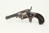 FINE Antique FOREHAND & WADSWORTH Side Hammer REV HOLSTERED 1870s 7-Shot .22 Rimfire Pocket Revolver - 2 of 18