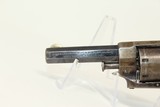 FINE Antique FOREHAND & WADSWORTH Side Hammer REV HOLSTERED 1870s 7-Shot .22 Rimfire Pocket Revolver - 5 of 18