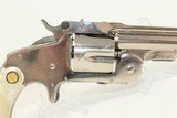 Antique SMITH & WESSON “BABY RUSSION” Revolver With Mother of Pearl Grips and Holster! - 19 of 20