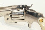 Antique SMITH & WESSON “BABY RUSSION” Revolver With Mother of Pearl Grips and Holster! - 6 of 20