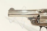 Antique NICKEL & PEARL S&W Grip Safety REVOLVER
3rd Model Lemon Squeezer w Beautiful PEARL GRIPS! - 4 of 17