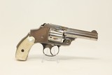 Antique NICKEL & PEARL S&W Grip Safety REVOLVER
3rd Model Lemon Squeezer w Beautiful PEARL GRIPS! - 14 of 17