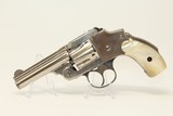 Antique NICKEL & PEARL S&W Grip Safety REVOLVER
3rd Model Lemon Squeezer w Beautiful PEARL GRIPS! - 1 of 17