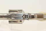 Antique NICKEL & PEARL S&W Grip Safety REVOLVER
3rd Model Lemon Squeezer w Beautiful PEARL GRIPS! - 6 of 17