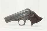 Antique REMINGTON-ELLIOT .32 “PEPPERBOX” Pistol 4-Shot Ring Trigger Deringer Type Pistol! - 2 of 14