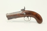 1850s LIVERPOOL Antique WILSON DERINGER PISTOL BIG BORE .54 Caliber British Self Defense Pistol! - 14 of 17