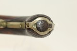 1850s Antique BELT HOOK Deringer Type Pistol ENGRAVED Self Defense Belt Pistol! - 8 of 15