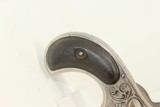 FACTORY ENGRAVED Antique Remington-Smoot Revolver Scarce, Early without Barrel Rib & Rarer Factory Engraving! - 11 of 14