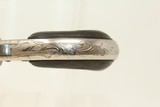 FACTORY ENGRAVED Antique Remington-Smoot Revolver Scarce, Early without Barrel Rib & Rarer Factory Engraving! - 5 of 14
