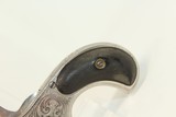 FACTORY ENGRAVED Antique Remington-Smoot Revolver Scarce, Early without Barrel Rib & Rarer Factory Engraving! - 2 of 14