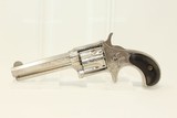 FACTORY ENGRAVED Antique Remington-Smoot Revolver Scarce, Early without Barrel Rib & Rarer Factory Engraving! - 1 of 14
