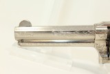 FACTORY ENGRAVED Antique Remington-Smoot Revolver Scarce, Early without Barrel Rib & Rarer Factory Engraving! - 4 of 14