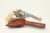 HOSTERED Iver Johnson Arms & Cycle Works REVOLVER With Excellent Vintage Brauer Brothers Holster! - 1 of 17