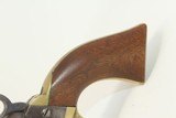 Holstered CIVIL WAR Antique COLT 1849 .31 Revolver Made In 1862 with Leather Flap Holster! - 5 of 24