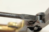 Holstered CIVIL WAR Antique COLT 1849 .31 Revolver Made In 1862 with Leather Flap Holster! - 19 of 24