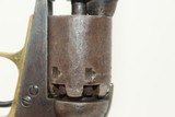 Holstered CIVIL WAR Antique COLT 1849 .31 Revolver Made In 1862 with Leather Flap Holster! - 12 of 24