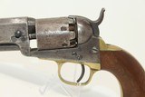 Holstered CIVIL WAR Antique COLT 1849 .31 Revolver Made In 1862 with Leather Flap Holster! - 6 of 24