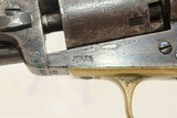 Holstered CIVIL WAR Antique COLT 1849 .31 Revolver Made In 1862 with Leather Flap Holster! - 15 of 24