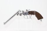 Engraved Belgian DOUBLE BARREL SxS .380 PistolLate 19th early 20th Century Self-Defense Pistol - 7 of 14