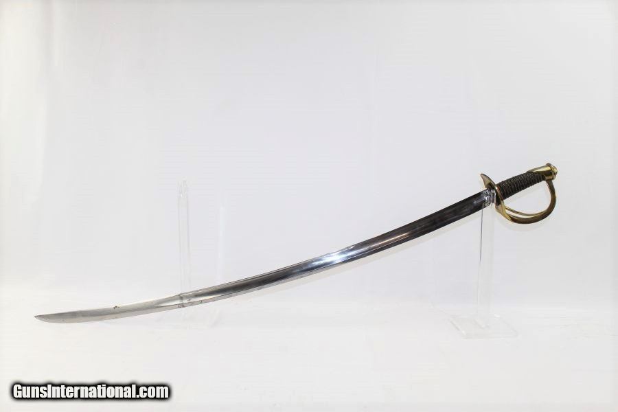 CIVIL WAR Antique HORSTMANN M1860 Cavalry Saber Marked by HORSTMANN of ...