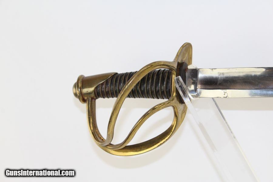 CIVIL WAR Antique HORSTMANN M1860 Cavalry Saber Marked by HORSTMANN of