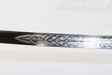 1870s Antique M1850 Staff & Field Officer Sword With Beautifully Etched Blade - 12 of 21