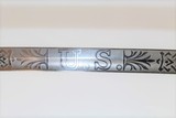 1870s Antique M1850 Staff & Field Officer Sword With Beautifully Etched Blade - 6 of 21