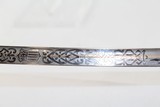 1870s Antique M1850 Staff & Field Officer Sword With Beautifully Etched Blade - 11 of 21