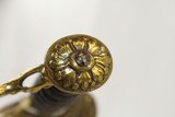 CIVIL WAR Antique Model 1860 Foot OFFICER’S Sword Intricately Cast Impressively Light Short Sword - 9 of 15