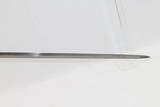 CIVIL WAR Antique Model 1860 Foot OFFICER’S Sword Intricately Cast Impressively Light Short Sword - 4 of 15