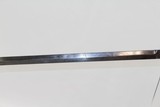 CIVIL WAR Antique Model 1860 Foot OFFICER’S Sword Intricately Cast Impressively Light Short Sword - 12 of 15