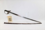 Antique CUSTER Sailors Creek PRESENTATION Saber “Captured from Confederate Forces” - 2 of 13
