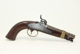 ANTEBELLUM Antique AMES US NAVY M1842 Pistol - 1 of 16
