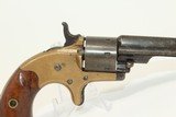 1st YEAR Antique COLT “Open Top” Pocket REVOLVER - 14 of 15
