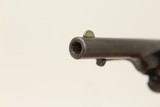 1st YEAR Antique COLT “Open Top” Pocket REVOLVER - 8 of 15